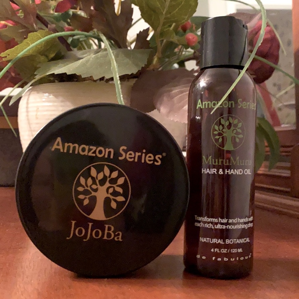 **Amazon Series Hair Bundle**Full Size Keratin Mask & Hair/Hand  Oil